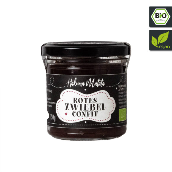Bio Rotes Zwiebelconfit