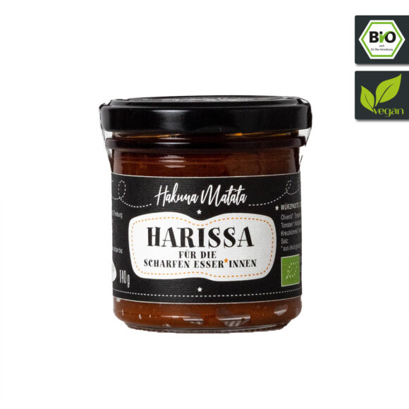 Bio Harissa ChiliPaste (medium scharf)